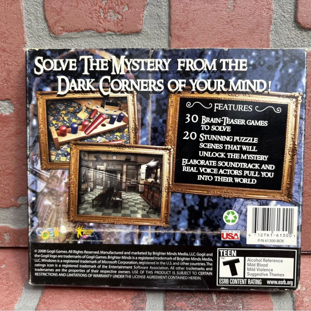 Hidden Secrets - The Nightmare (PC 2008) Brand New - Fast Shipping!